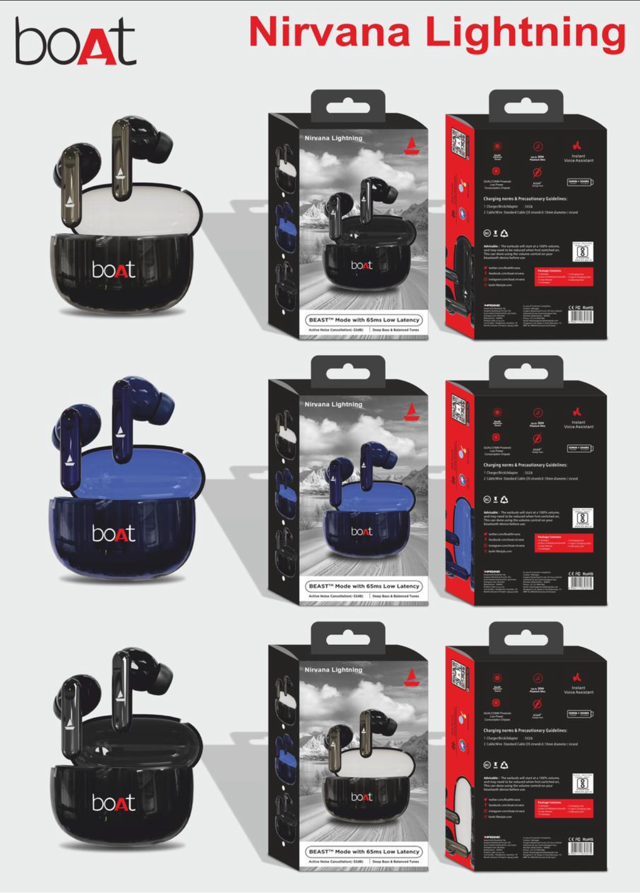 BOAT Bluetooth headset