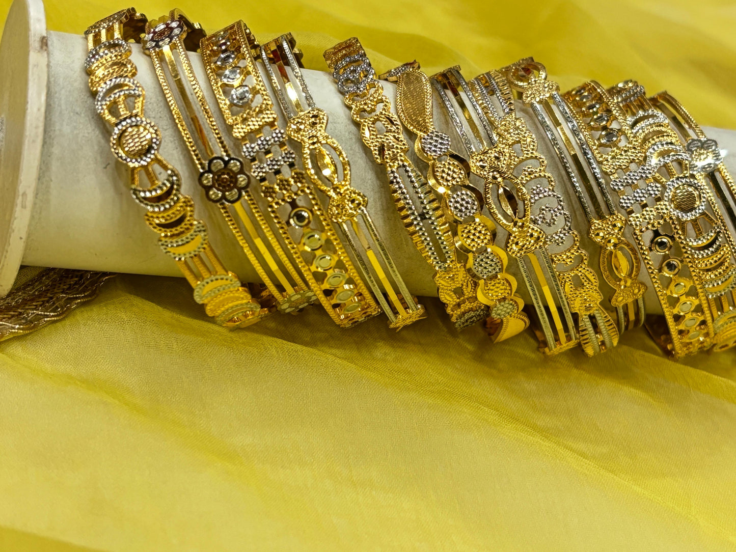 GOLD PLATED BUNGLES