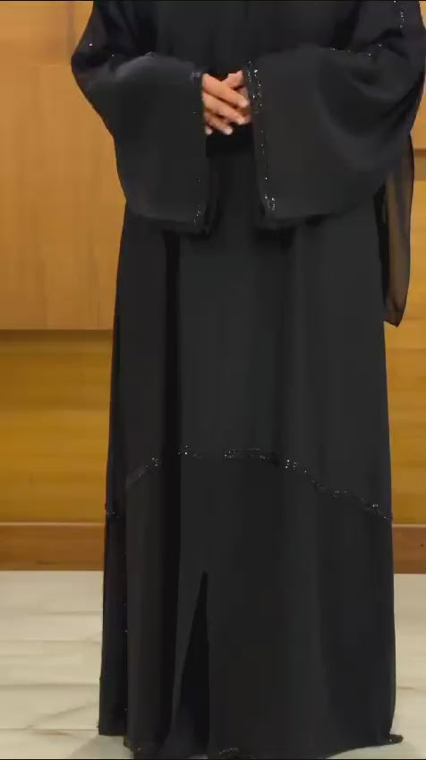 Abaya with normal shawl