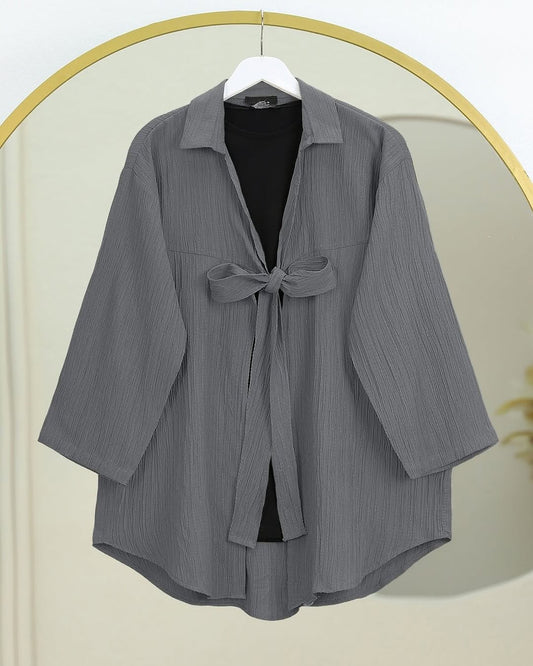 JACKET WITH SLEEVELESS INNER