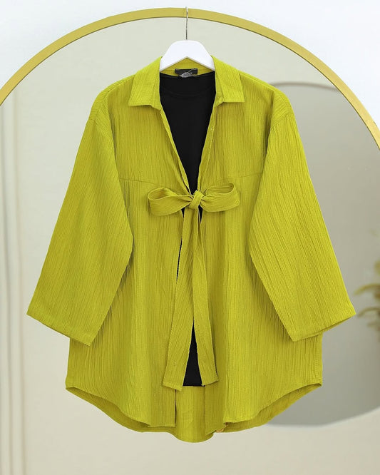 JACKET WITH SLEEVELESS INNER
