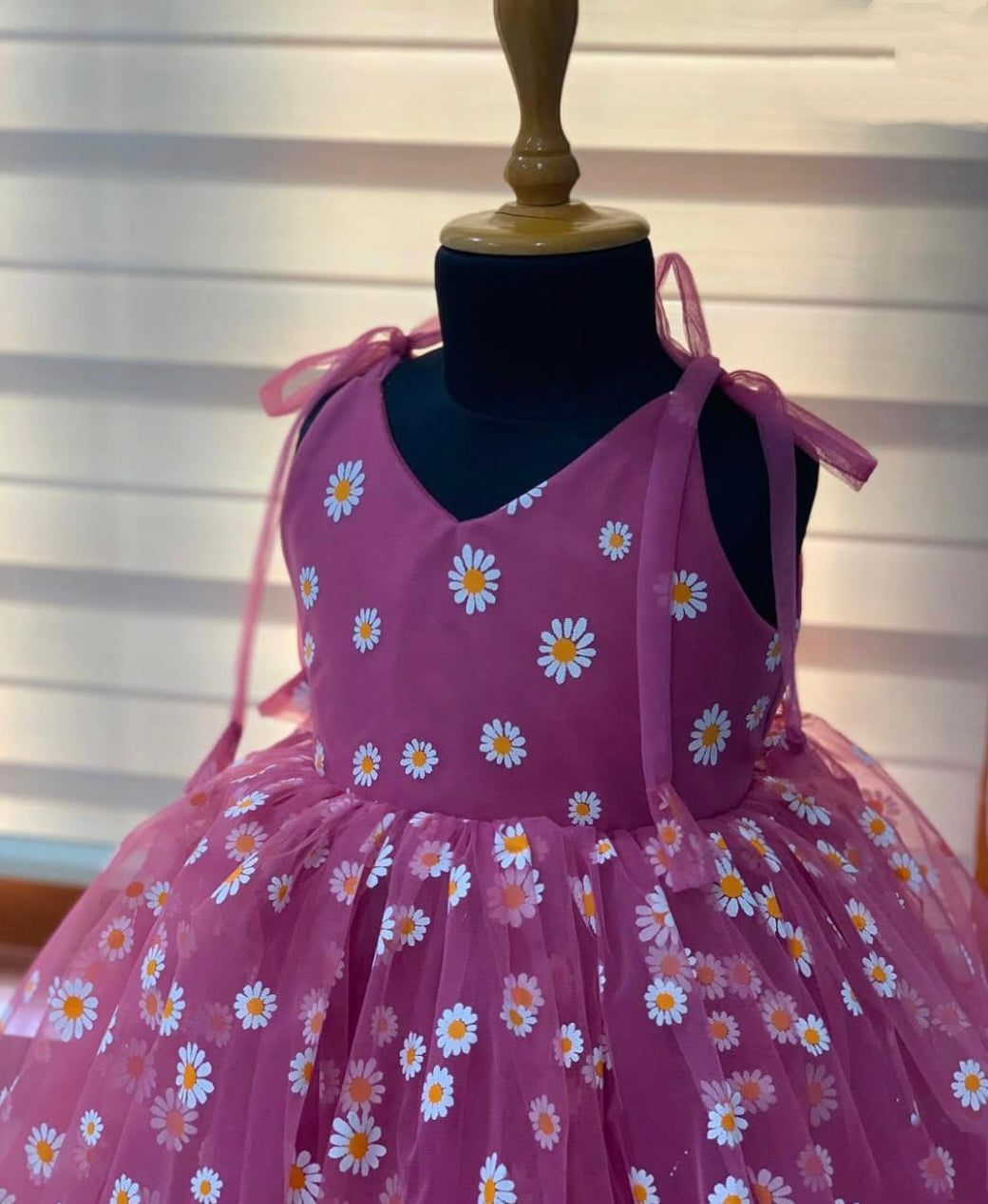 KIDS NET FROCK