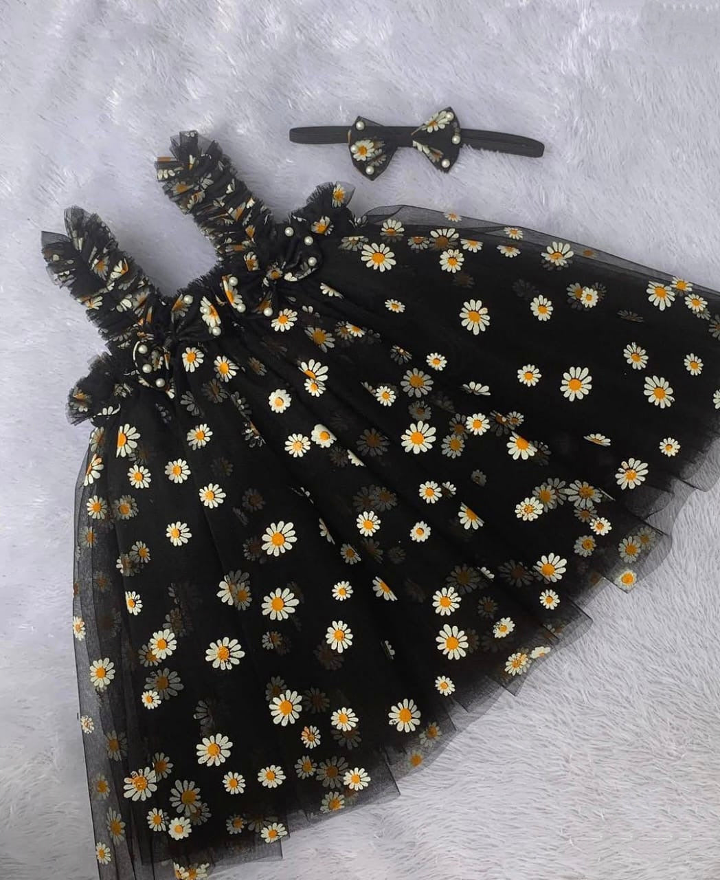 KIDS NET FROCK