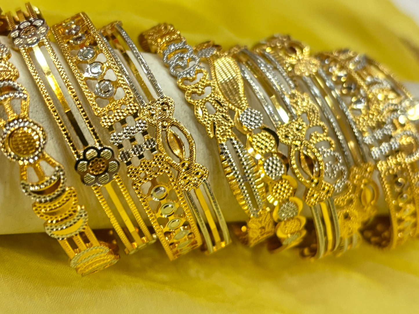 GOLD PLATED BUNGLES