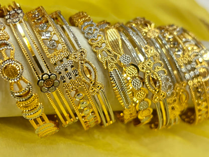 GOLD PLATED BUNGLES