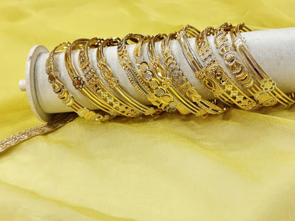 GOLD PLATED BUNGLES