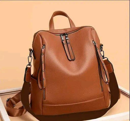 Ladies Leather Backpacks
