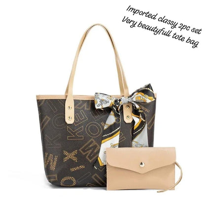 Classy 2pc Tote Bag