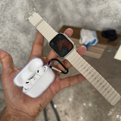 3 pis combo Smart watch & Earbuds &cover