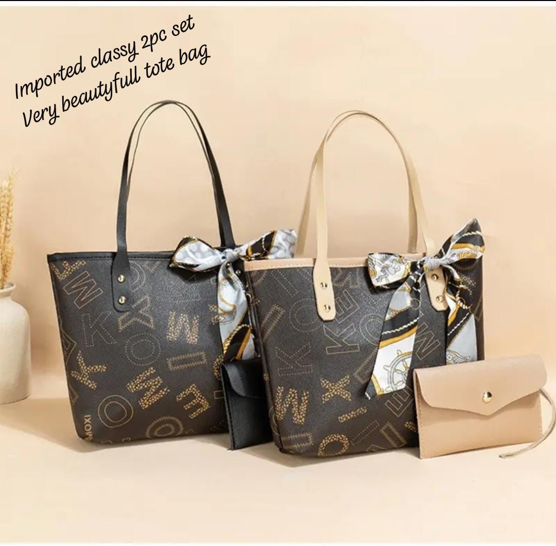 Classy 2pc Tote Bag