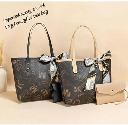 Classy 2pc Tote Bag