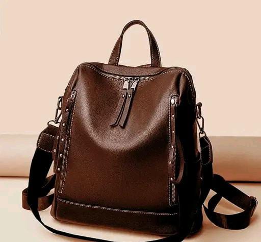 Ladies Leather Backpacks
