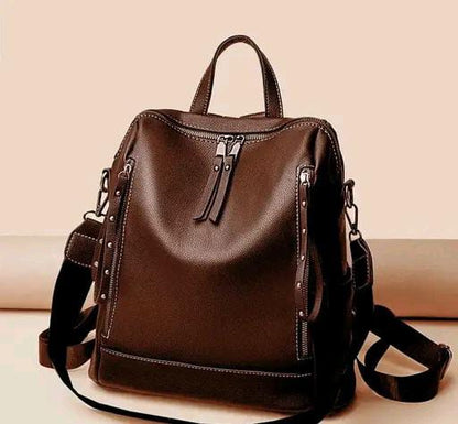Ladies Leather Backpacks