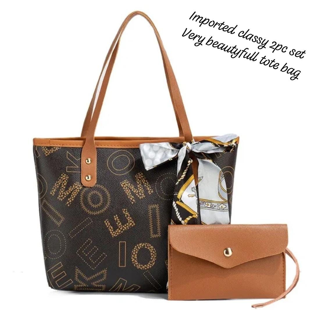 Classy 2pc Tote Bag