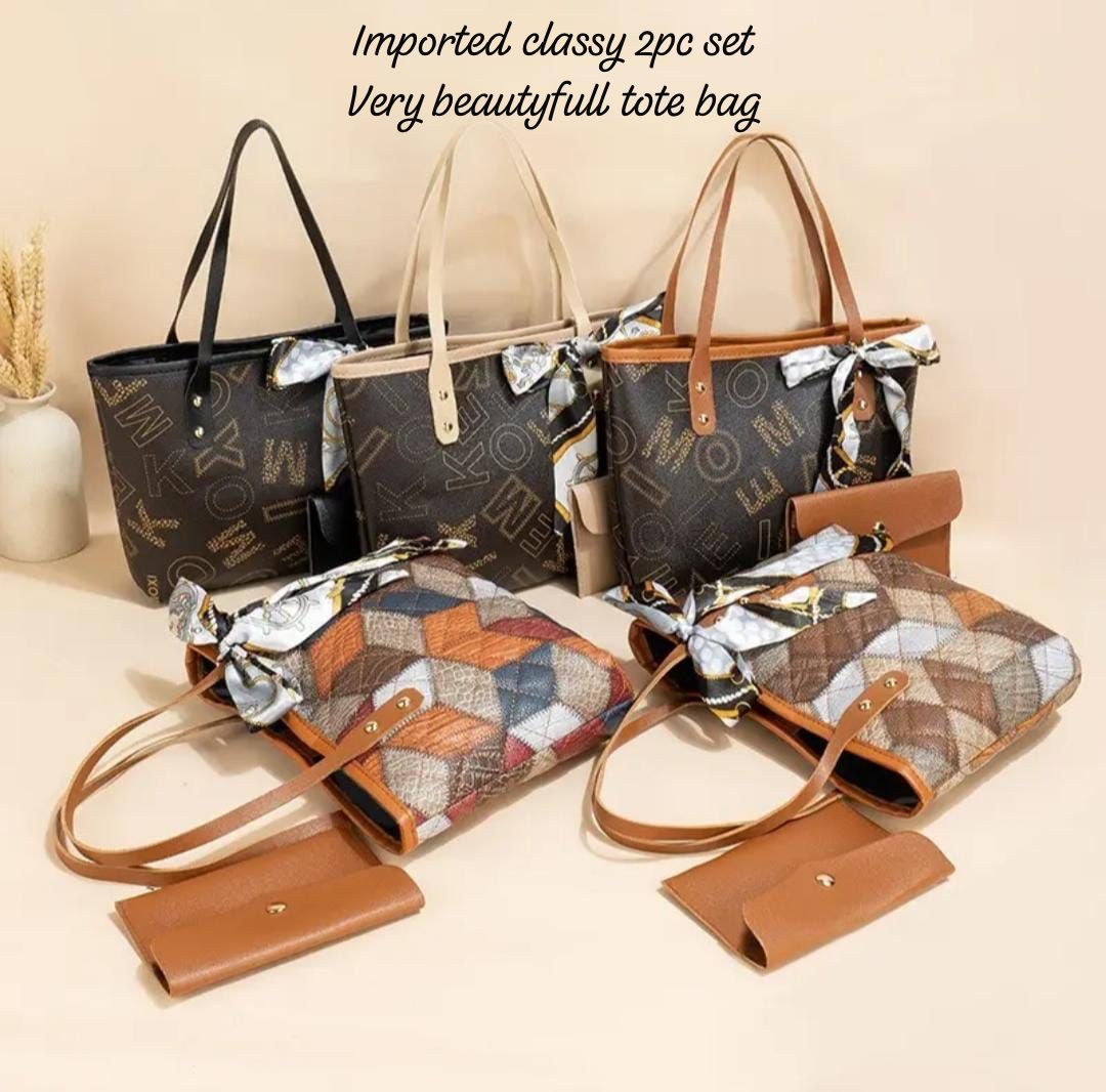 Classy 2pc Tote Bag