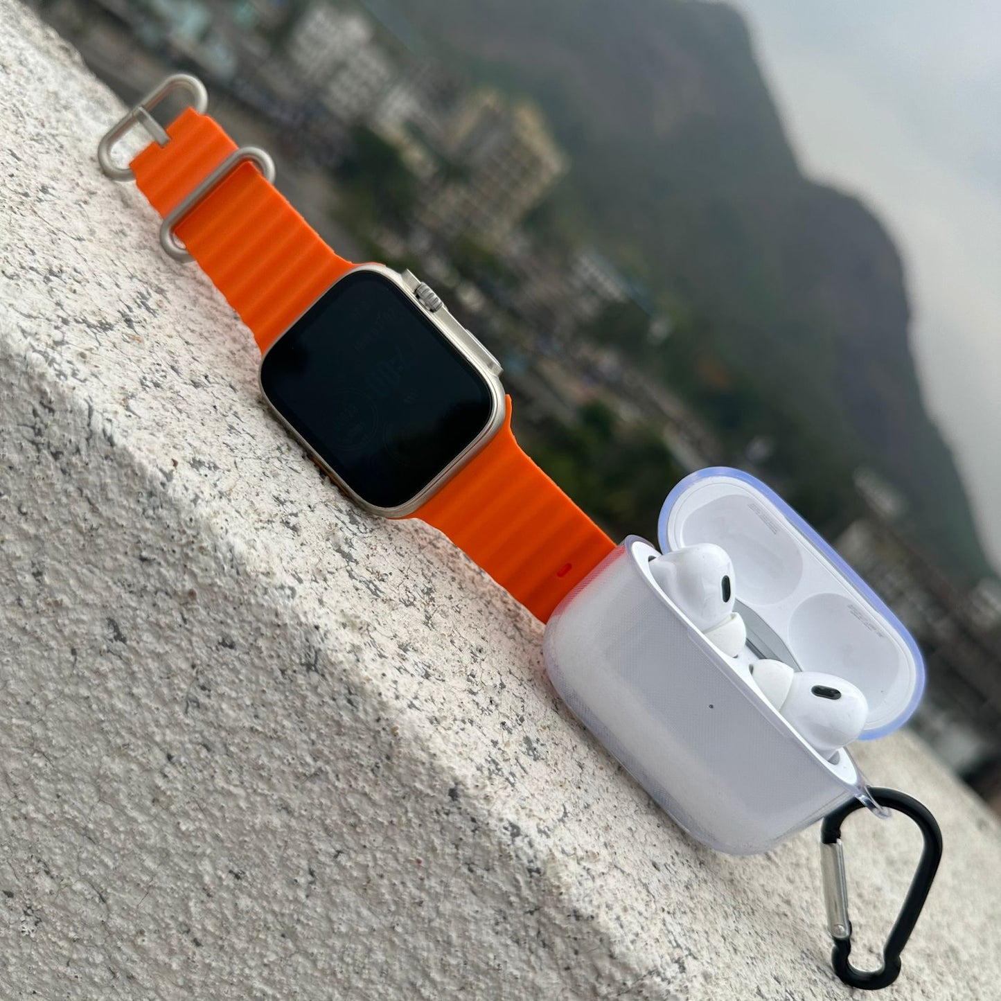 3 pis combo Smart watch & Earbuds &cover