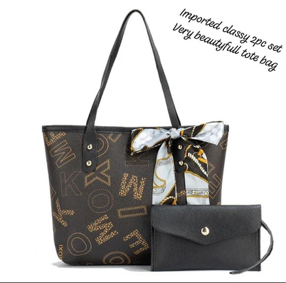 Classy 2pc Tote Bag